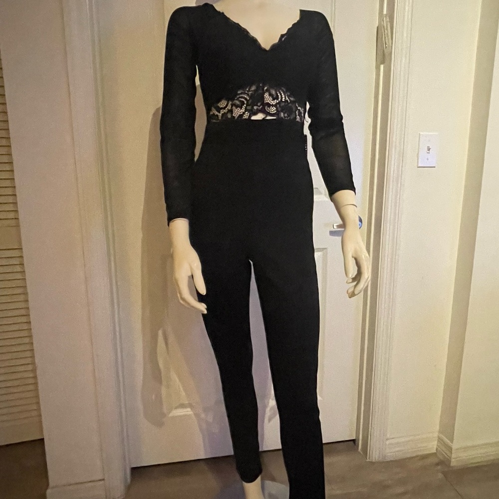 Haute monde. Jumpsuit, Black, Small